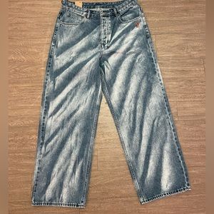 Ksubi maxx choas size 34 wide leg jeans bnwt